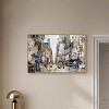 Art Remedy In the City Minimalist collage style wall art Framed - 2 of 4