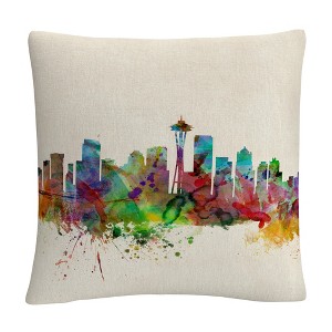 Michael Tompsett 16 x 16 Decorative Throw Pillow by Trademark Fine Art - 1 of 4