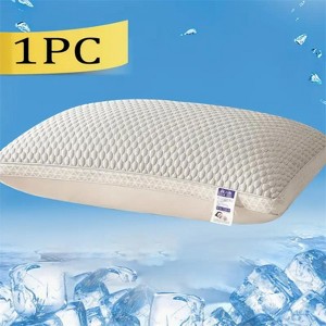 Aghana Digitals Ice-Silk Cooling Pillow with 3D Tofu Texture, Dual-Side Design for All-Season - 1 of 3
