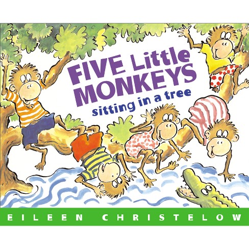 Five Little Monkeys Sitting in a Tree - (Five Little Monkeys Story) by Eileen Christelow - image 1 of 1