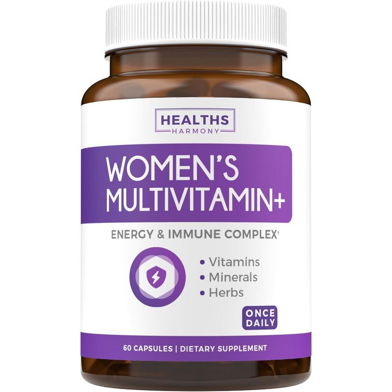 Women's Multivitamin Plus Capsules, Health's Harmony, 60ct, 1 of 4