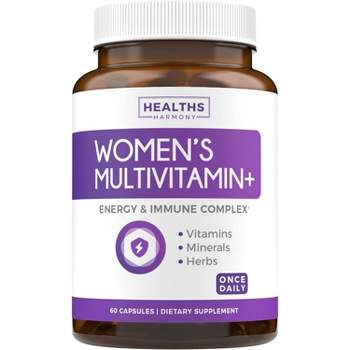Women's Multivitamin Plus Capsules, Health's Harmony, 60ct