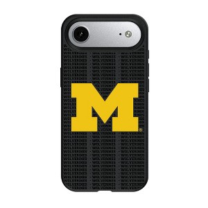 NCAA Big Ten Universities Text Backdrop MagSafe Compatible Cell Phone Case for Apple iPhone 17 Series - 1 of 4