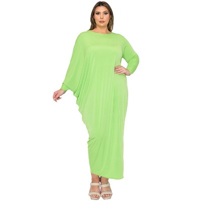 L I V D Women's Louella Asymmetrical Maxi Dress