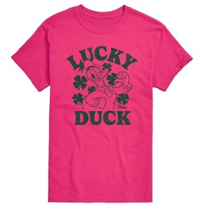 Men's - Disney - Donald Duck St. Patrick's Day Lucky Short Sleeve Graphic T-Shirt - 1 of 4