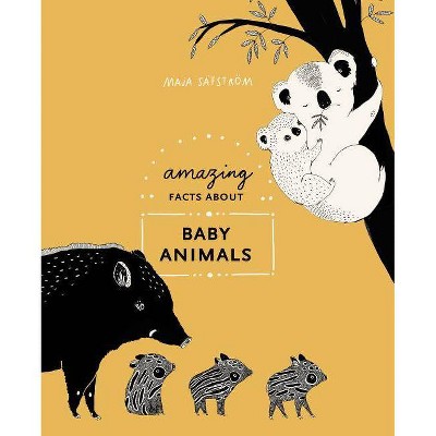 Amazing Facts about Baby Animals - by  Maja Säfström (Hardcover)