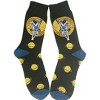 Astronaut by the Moon Socks (Men's Sizes Adult Large) from the Sock Panda - 2 of 3