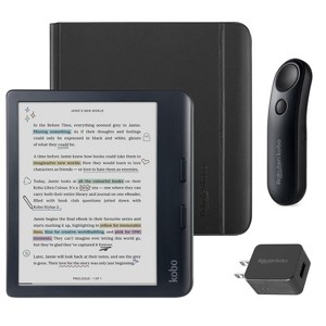 Kobo Libra Colour (Black) eReader with Notebook SleepCover & Black