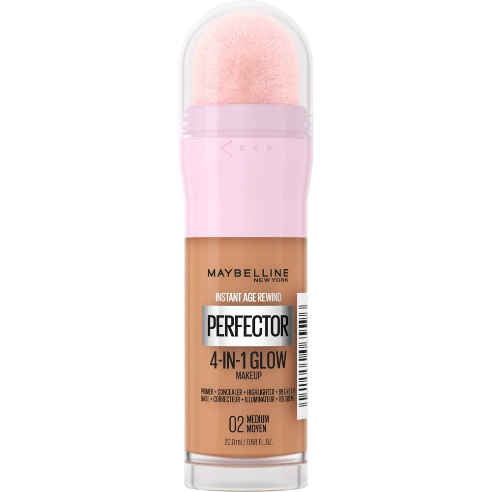 Photos - Other Cosmetics Maybelline MaybellineInstant Age Rewind Instant Perfector 4-in-1 Glow Foundation Make 