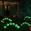 Joyfy Eyeball Yard Stake Outdoor Halloween Decorations, Garden Stake LED Light, Waterproof Stake Decor Light for Halloween - 2 of 4