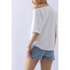 Women's Loose Fit Shirt Top - Ninexis - 2 of 4