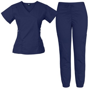 Medgear Women's 12-Pocket Jogger Set - 1 of 4