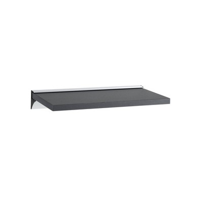 Floating Wall Shelf with Aluminum Bar - Danya B.