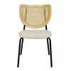 TOV Furniture Nessie Rattan Dining Chair - Set of 2 in Natural - 4 of 4