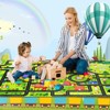City Traffic Road Map Play Mat | Soft Non-Slip Kids Rug with Educational Fun for Bedroom, Nursery & Playroom - 3 of 4
