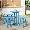 WestinTrends Malibu All Weather Hdpe Outdoor Patio Counter Height Bistro Set (4-Piece) - 2 of 4