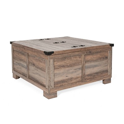 Taylor & Logan Willard Modern Farmhouse Storage Coffee Table