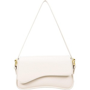 Shoulder Bag for Women Y2K Trendy Purse Vegan Leather Hobo Handbags Clutch Saddle Bag with 2 Removable Strap - 1 of 4