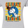 Women's - Peanuts - Snoopy Celebrate Karneval Fitted Graphic T-Shirt - 2 of 4