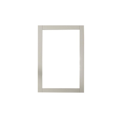 Legion Furniture 20 Inches White Gray Mirror