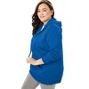 Woman Within Better Fleece Zip-Front Hoodie - 4 of 4