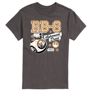 Men's Star Wars: The Force Awakens BB8 Short Sleeve Graphic T-Shirt - Charcoal - Medium - 1 of 4