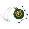 University of San Francisco Primary Logo Mini Small Tiny Wood Christmas Tree Holiday Ornament - 4 of 4