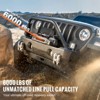 VEVOR Electric Winch, 6000 lb, 12V DC Truck Winch with Φ1/4 in x 55 ft Synthetic Rope Aluminum Fairlead Wireless & Wired Remote Control - 3 of 4