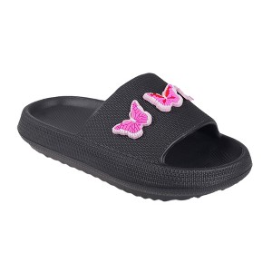 FOAMWALK Girls' Sandals - Kids Platform Slippers, Comfy Slipper Slide Sandals for Girls (Little Kid/Big Kid) - 1 of 4