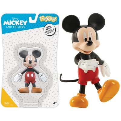 FleXfigs Mickey & Minnie Red and Black Articulated Action Figures