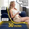 TiramisuBest Floor Couch, Convertible Floor Sofa Bed with Pillow, Chenille Fabric Compression Futon Couch Sleeper for Living & Bedroom, Gray - 2 of 4