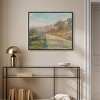 Art Remedy Monet - Road of La Roche Guyon Classic Monet Art Prints Framed - 2 of 4