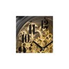 Yosemite Home Decor Black and Brass Gear Table Clock - 3 of 4
