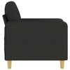 vidaXL Sofa Chair Black 23.6 in. Fabric - 4 of 4
