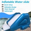 MOVSSOU Inflatable Water Slide 114"x43"x59" Pool Slide Built-in Sprayers Swimming Pool Water Slide Kids - 4 of 4