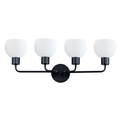 Maxim Lighting Coraline 4 - Light Vanity in  Black