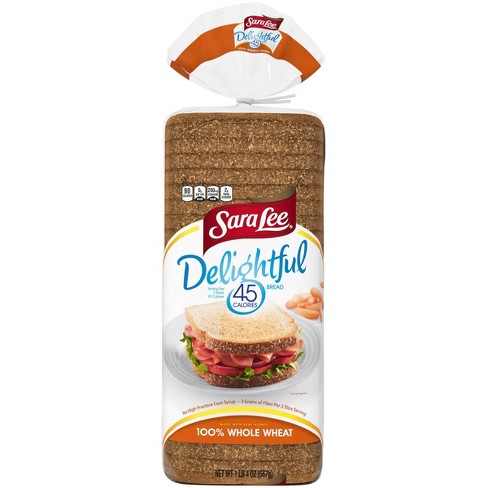 Sara Lee Delghtful 100 Whole Wheat With Honey Bread 20oz Target