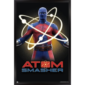 Trends International DC Comics Movie Black Adam - Atom Smasher Framed Wall Poster Prints - 1 of 4