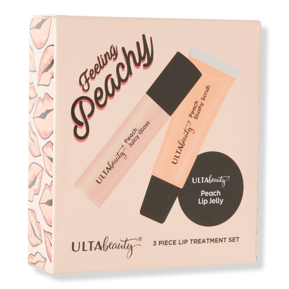 Photos - Cream / Lotion Ulta Beauty Collection In-Line Kit Peach Lip Treatment Set - 11.82oz - Ult