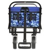 NAYSAYE Wagons Colorful Collapsible Cart with Strapping System for Outdoor Fun and Travel, Blue, 25.98"*17.32"*37.4" - 2 of 4