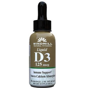 Windmill Vitamin D-3 125mg Liquid - 2 Oz - 1 of 2