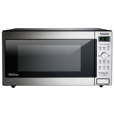 Panasonic NN-SD745S Powerful 1,250 Watt 1.6 Cubic Foot Built In/Countertop Microwave Oven (Manufacturer Refurbished)