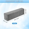 Unique Bargains Diamond Pattern Stretch Soft Jacquard Non Slip Sofa Armrest Covers - 2 of 4