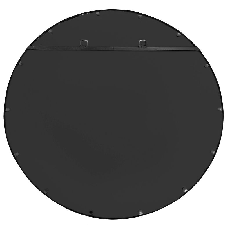 30&#34; Owing Round Wall Mirror Black - Kate &#38; Laurel All Things Decor, 5 of 8
