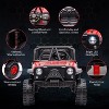 24V 2-Seater Kids Ride-On Truck, Battery Powered, Remote Control, 19” Extra Wide Seat, Dual Motors, LED Lights, Music, Max 3.7 MPH - 4 of 4