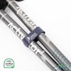 Urban Poling  - ACTIVATOR 2 -  Lightweight, Aluminum Nordic Walking Sticks - Dark Gray/Cyan - 1 Pair – For Users Up to 6’4" - 3 of 3
