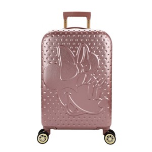 Disney Minnie Mouse Rose Gold 20" Rolling Luggage - 1 of 4