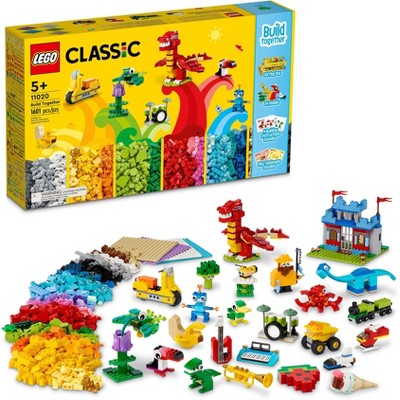 Lego Classic Large Creative Brick Box Build Your Own Creative Toys, Kids  Building Kit 10698 : Target