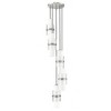 Cayden 5-Light Chandelier - Modern Spiral Design, Dimmable, Damp Rated, 12" x 16.75" - 2 of 4