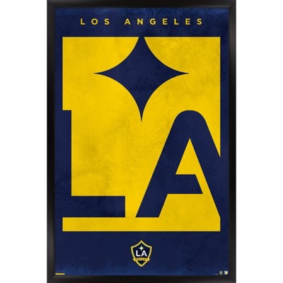 Trends International MLS Los Angeles Galaxy - Logo 25 Framed Wall Poster Prints
